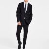 Suits & Tuxedos * | Bar Iii Men'S Solid Skinny-Fit Wrinkle-Resistant Wool Suit Separates, Created For Macy'S