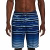 Swimwear * | Nike Men'S Fade Stripe Breaker 9 Swim Trunks