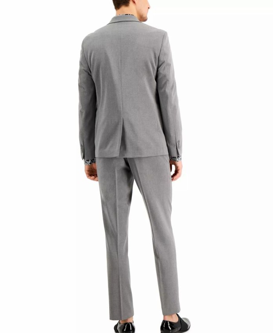 Suits & Tuxedos * | Inc International Concepts Men'S Suit Separates, Created For Macy'S Pure Grey