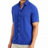 Casual Button-Down Shirts * | Club Room Men'S Textured Shirt, Created For Macy'S