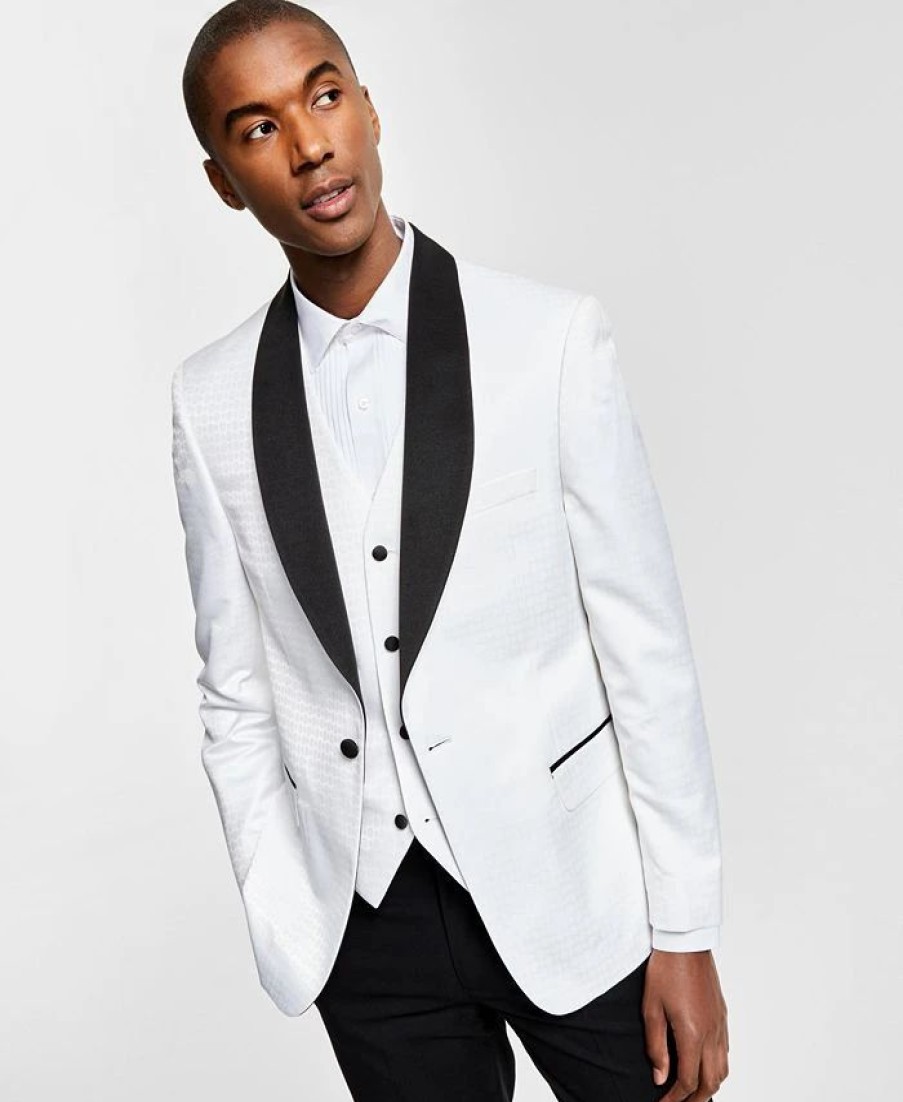 Suits & Tuxedos * | Alfani Men'S Slim-Fit Tuxedo Jackets, Created For Macy'S