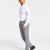 Suits & Tuxedos * | Alfani Men'S Slim-Fit Black & White Pattern Suit Separate Pants, Created For Macy'S