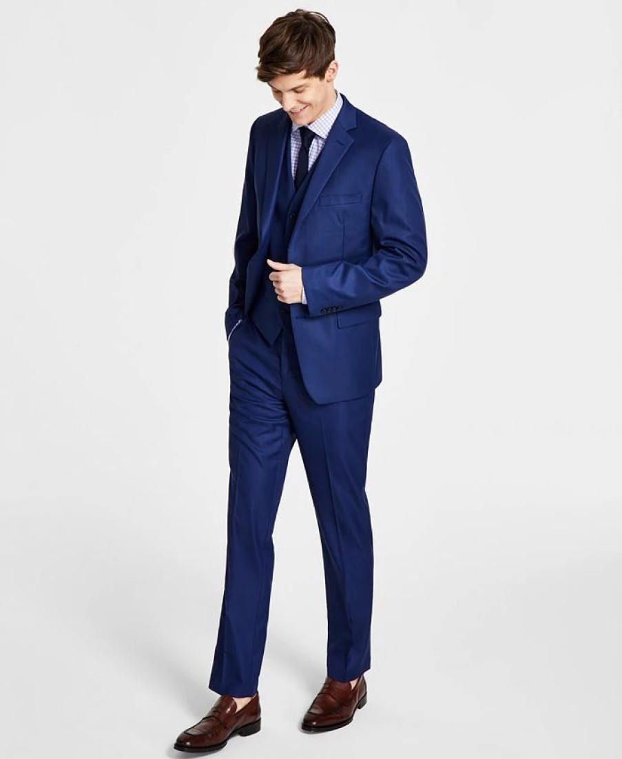 Suits & Tuxedos * | Alfani Men'S Slim-Fit Stretch Solid Suit Separates, Created For Macy'S