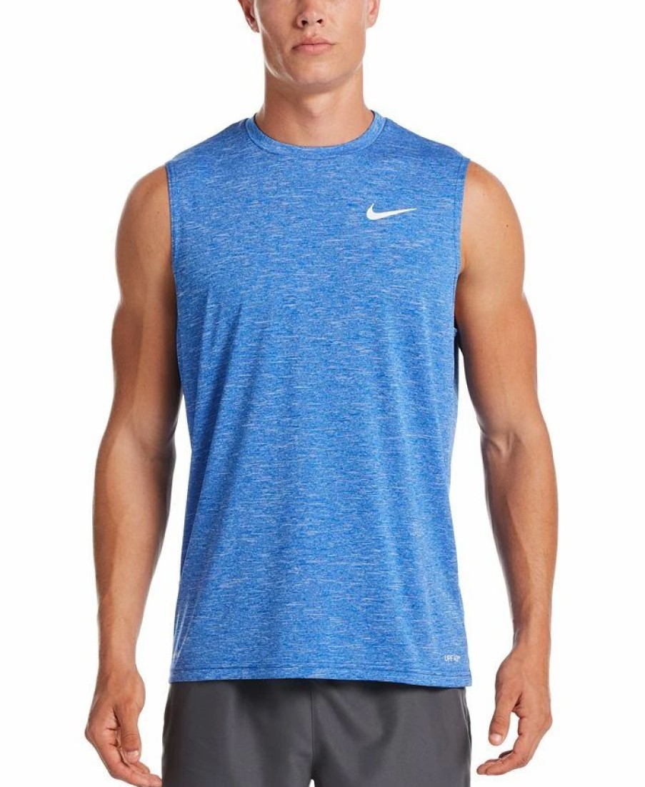 Swimwear * | Nike Men'S Hydroguard Swim Shirt