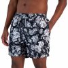 Swimwear * | Inc International Concepts Men'S Roscoe Quick-Dry Floral-Print 5 Swim Trunks, Created For Macy'S