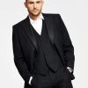 Suits & Tuxedos * | Alfani Men'S Classic-Fit Stretch Tuxedo Jacket, Created For Macy'S Black