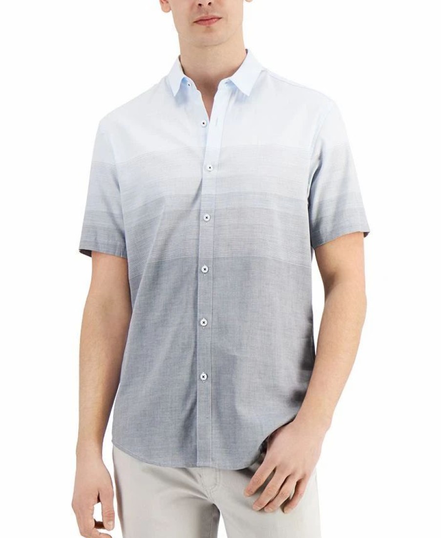 Casual Button-Down Shirts * | Inc International Concepts Men'S Ombre Shirt, Created For Macy'S