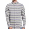 Casual Button-Down Shirts * | Original Penguin Men'S Slim-Fit Woven Double Stripe Shirt Spring Lak