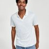 Casual Button-Down Shirts * | Inc International Concepts Men'S Luca Classic-Fit Short-Sleeve Open-Placket Polo Shirt, Created For Macy'S