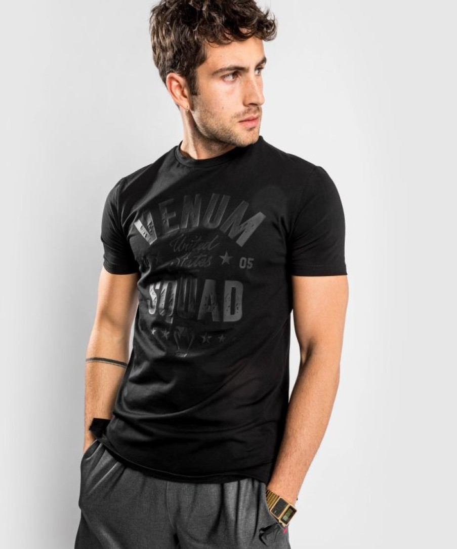 Men'S T-Shirts * | Venum Squad T-Shirt Black/Black