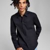 Casual Button-Down Shirts * | And Now This Men'S Poplin Long-Sleeve Button-Up Shirt