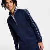 Casual Button-Down Shirts * | Inc International Concepts Men'S Neoprene Track Jogger Jacket, Created For Macy'S