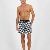 Swimwear * | Inc International Concepts Men'S Zane Checkerboard 5 Swim Trunks, Created For Macy'S