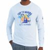 Casual Button-Down Shirts * | Club Room Men'S Cypress Marina Classic-Fit Graphic Long-Sleeve T-Shirt, Created For Macy'S Ice Melt Combo