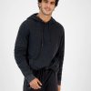 Casual Button-Down Shirts * | Inc International Concepts .N.C. International Concepts Men'S Regular-Fit Moto Hoodie, Created For Macy'S Deep Black