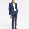 Suits & Tuxedos * | Bar Iii Men'S Slim-Fit Solid Suit Separates, Created For Macy'S Blue