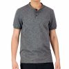 Casual Button-Down Shirts * | Alfani Men'S Short-Sleeve Blurred Feeder Stripe T-Shirt, Created For Macy'S