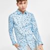 Casual Button-Down Shirts * | Inc International Concepts Slim-Fit Floral-Print Dress Shirt, Created For Macy'S