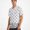 Casual Button-Down Shirts * | Inc International Concepts Men'S David Classic-Fit Printed Button-Down Shirt, Created For Macy'S Black/White