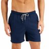 Swimwear * | Inc International Concepts Men'S Regular-Fit Quick-Dry Solid 5 Swim Trunks, Created For Macy'S