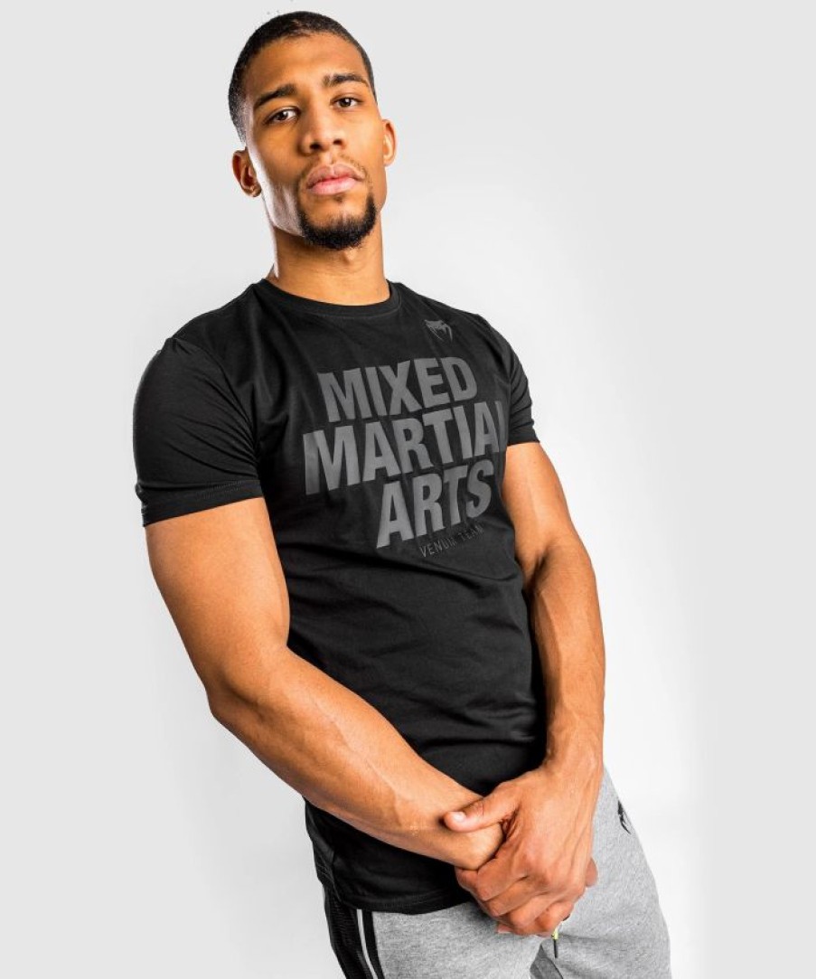 Lifestyle Collection For Men * | Venum Mma Vt T-Shirt Matte/Black