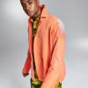 Casual Button-Down Shirts * | And Now This 5:31 By Jerome Lamaar Men'S Reflective Long-Sleeve Button-Up Shirt Created For Macy'S True Pumpkin