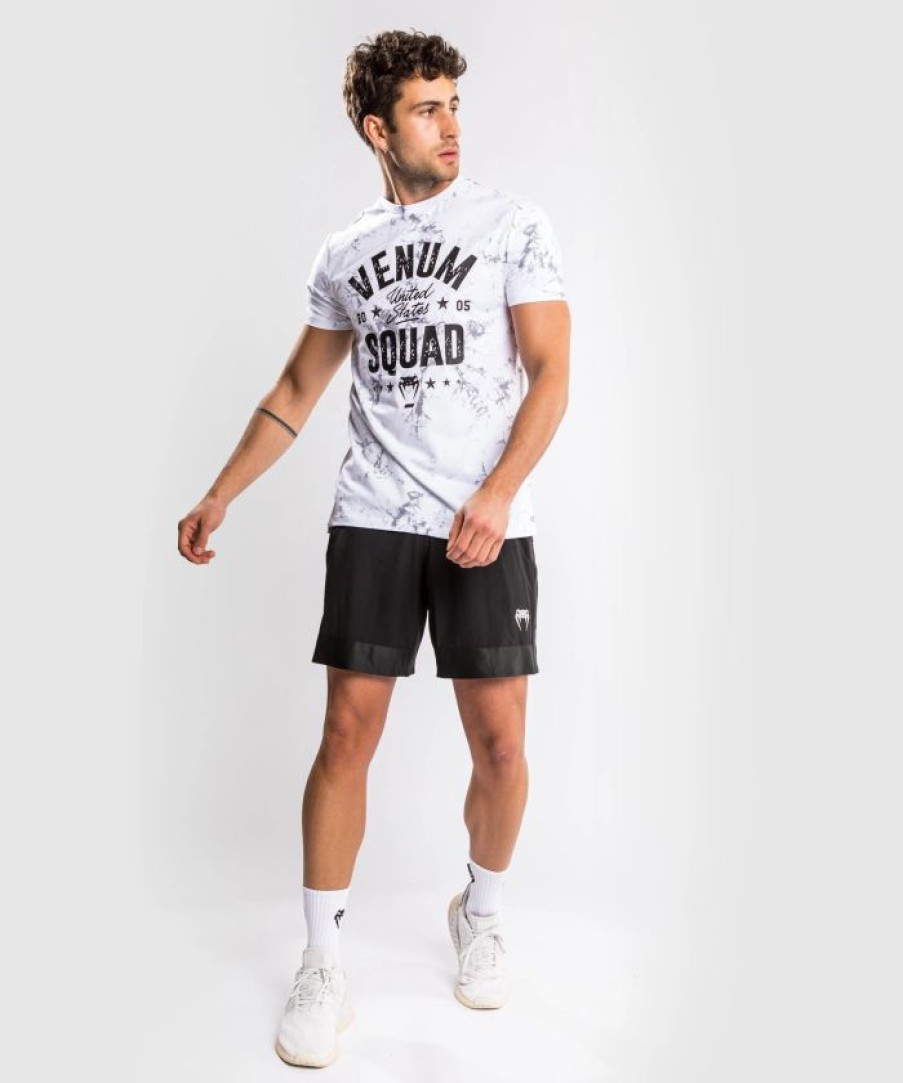 Men'S T-Shirts * | Venum Squad T-Shirt White/Grey