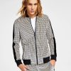 Casual Button-Down Shirts * | Inc International Concepts Men'S Classic-Fit Geo-Print Full-Zip Velour Tracksuit Jacket, Created For Macy'S