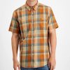 Casual Button-Down Shirts * | Sun + Stone Men'S Sage Regular-Fit Plaid Shirt, Created For Macy'S Hammock