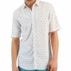 Casual Button-Down Shirts * | Alfani Men'S Mecca Classic-Fit Textured Medallion-Print Button-Down Shirt, Created For Macy'S