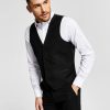 Suits & Tuxedos * | Alfani Men'S Classic-Fit Stretch Tuxedo Vest, Created For Macy'S Black