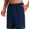 Swimwear * | Nike Men'S Essential Lap Solid 9 Swim Trunks