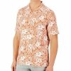 Casual Button-Down Shirts * | Club Room Men'S Short-Sleeve Johnson Floral Silk Shirt, Created For Macy'S