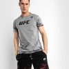 Lifestyle Collection For Men * | Ufc Venum Authentic Fight Week Men'S 2.0 Short Sleeve T-Shirt Grey