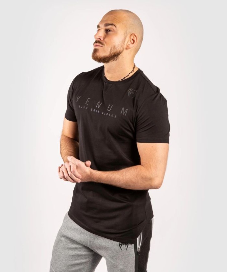 Lifestyle Collection For Men * | Venum Liveyourvision T-Shirt Black/Iridescent