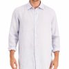 Casual Button-Down Shirts * | Club Room Men'S Linen Shirt, Created For Macy'S