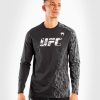 Men'S T-Shirts * | Ufc Venum Authentic Fight Week Men'S Long Sleeve T-Shirt Black