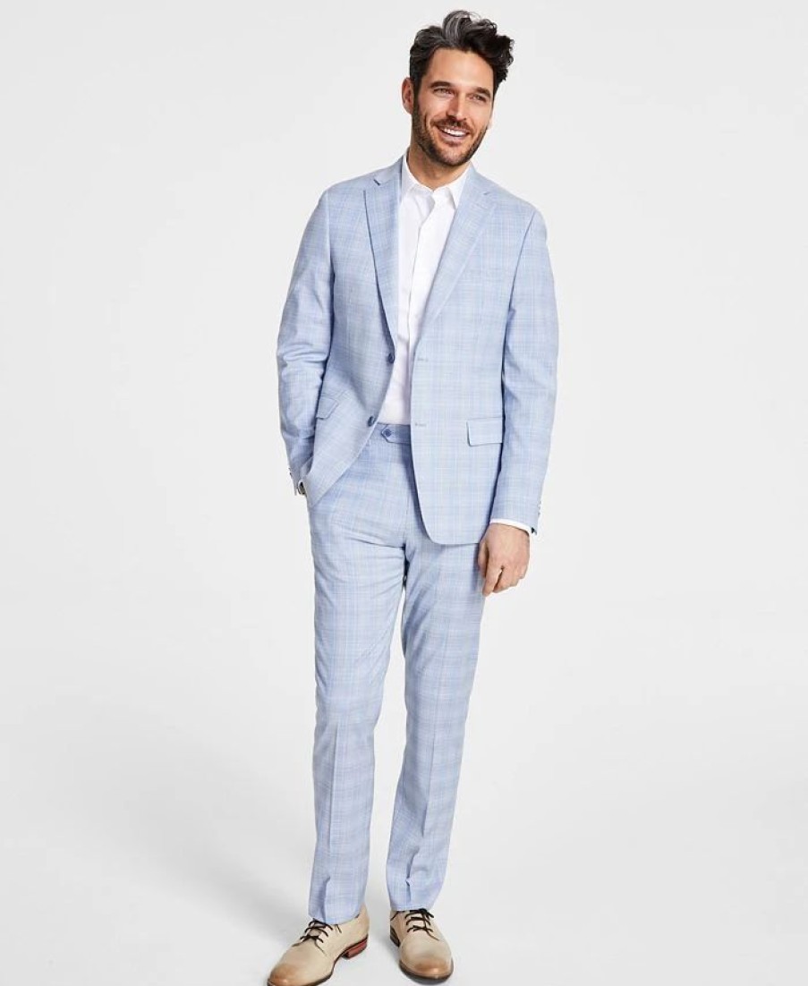 Suits & Tuxedos * | Alfani Men'S Slim-Fit Stretch Solid Suit Separates, Created For Macy'S